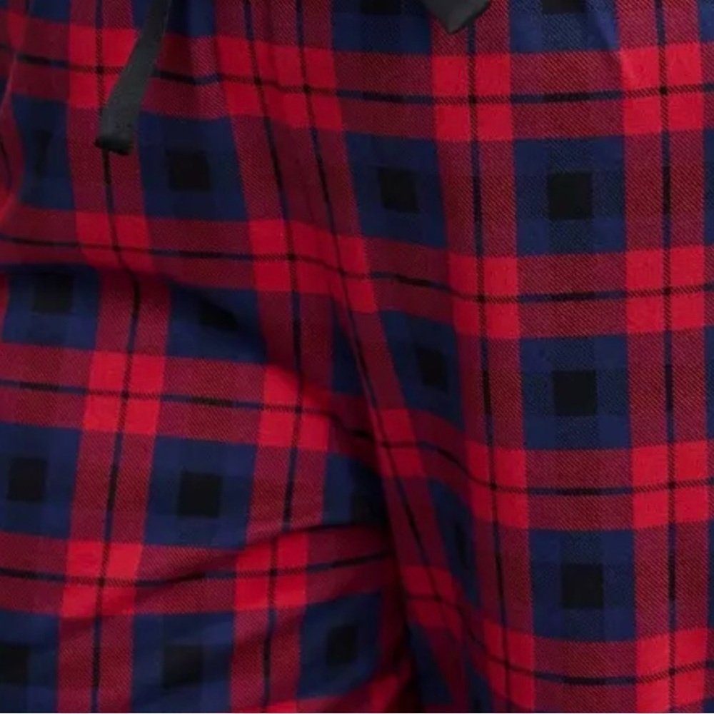 Torrid Pajama Bottoms Red & Blue Vintage Plaid, Soft, Stretchy Waist NWT 3X - Picture 3 of 10